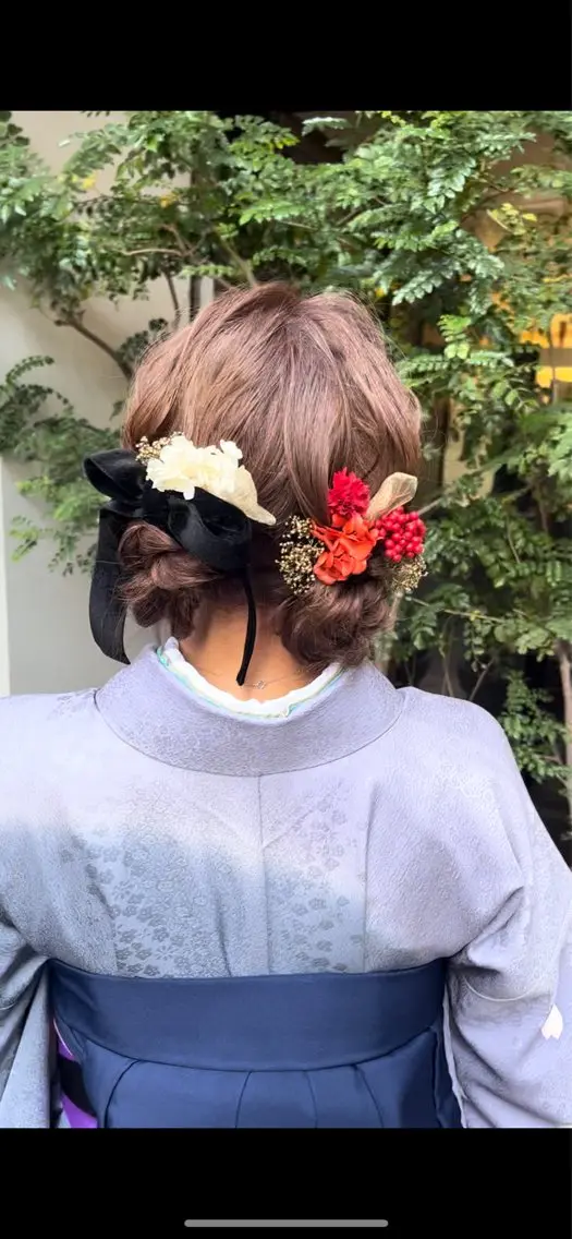 ミディアム 早稲田 千尋のヘアスタイル