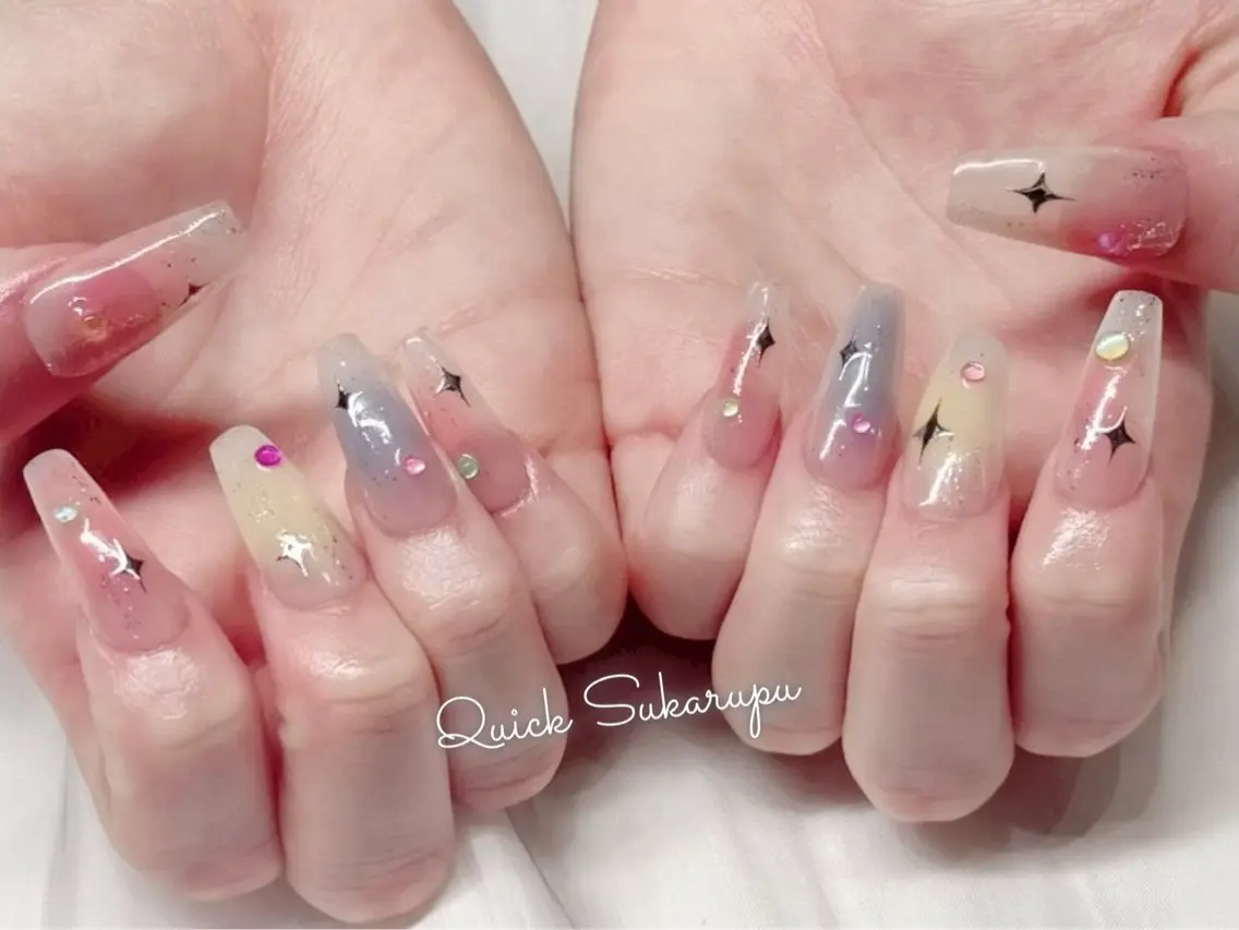 ネイル ハンドネイル Quick Sukarupu新宿のネイルデザイン