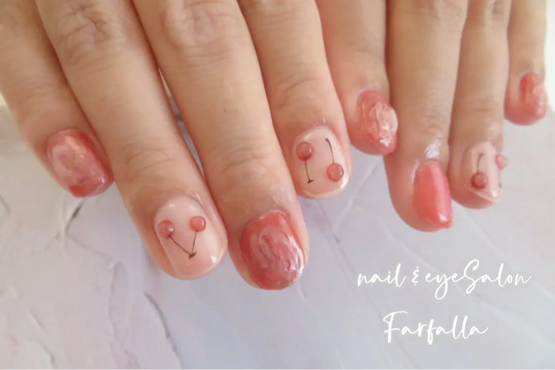ネイル Farfalla Kieのネイルデザイン