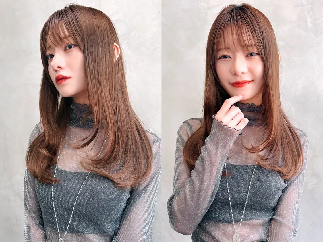 ロング カラー 🪇髪質改善/透明感 カラー🪇RIOのヘアスタイル