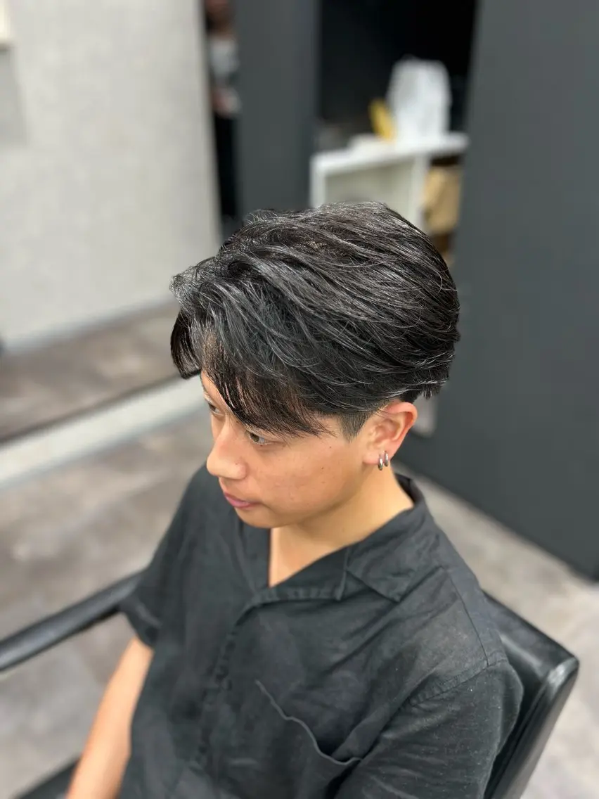 ミディアム メンズ 🐠メンズ特化🐠 井上風冴のヘアスタイル
