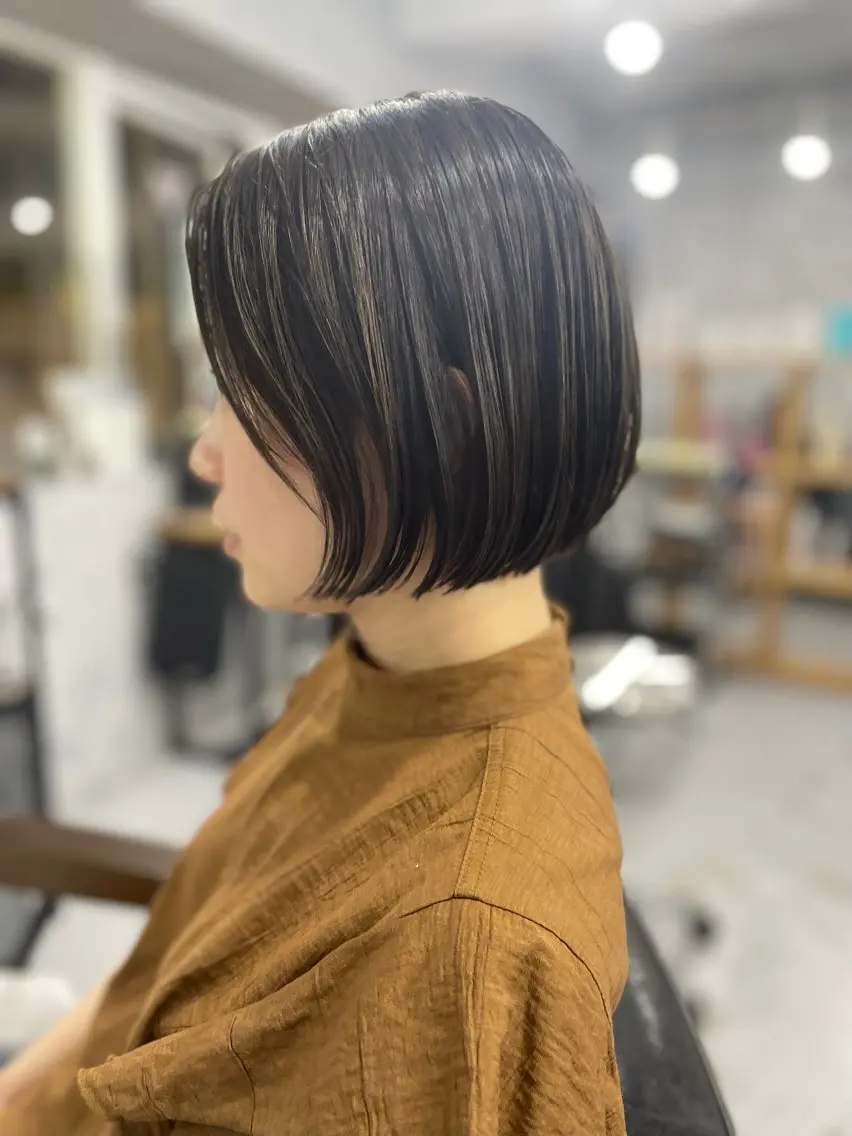 ショート カット ヘアカラー トリートメント MICO hairのヘアスタイル