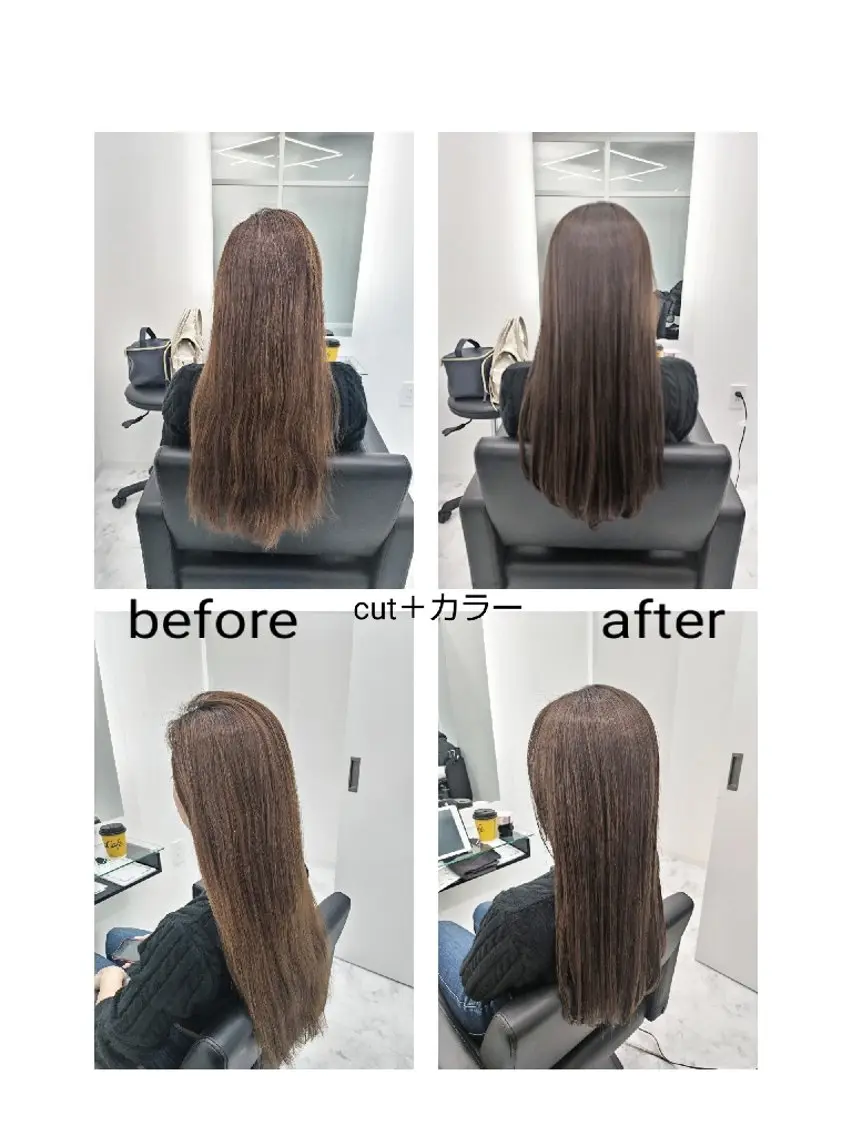 ロング カラー ベージュカラー ロング 🌌髪質改善特化🌌 美髪💎齋藤玲子のヘアスタイル