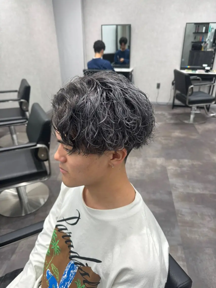 カラー パーマ メンズ ✨メンズ特化✨ 今井彩香のヘアスタイル