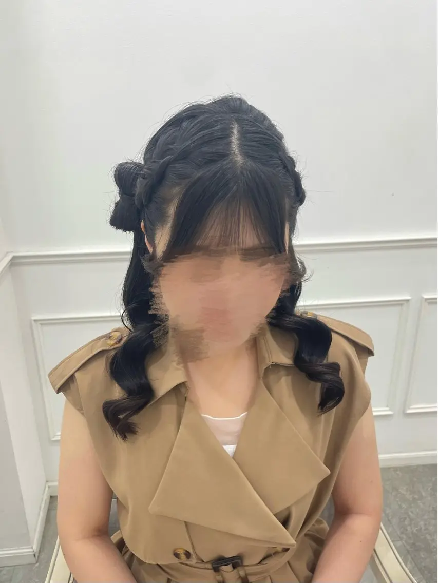 セミロング 中村 心のヘアスタイル