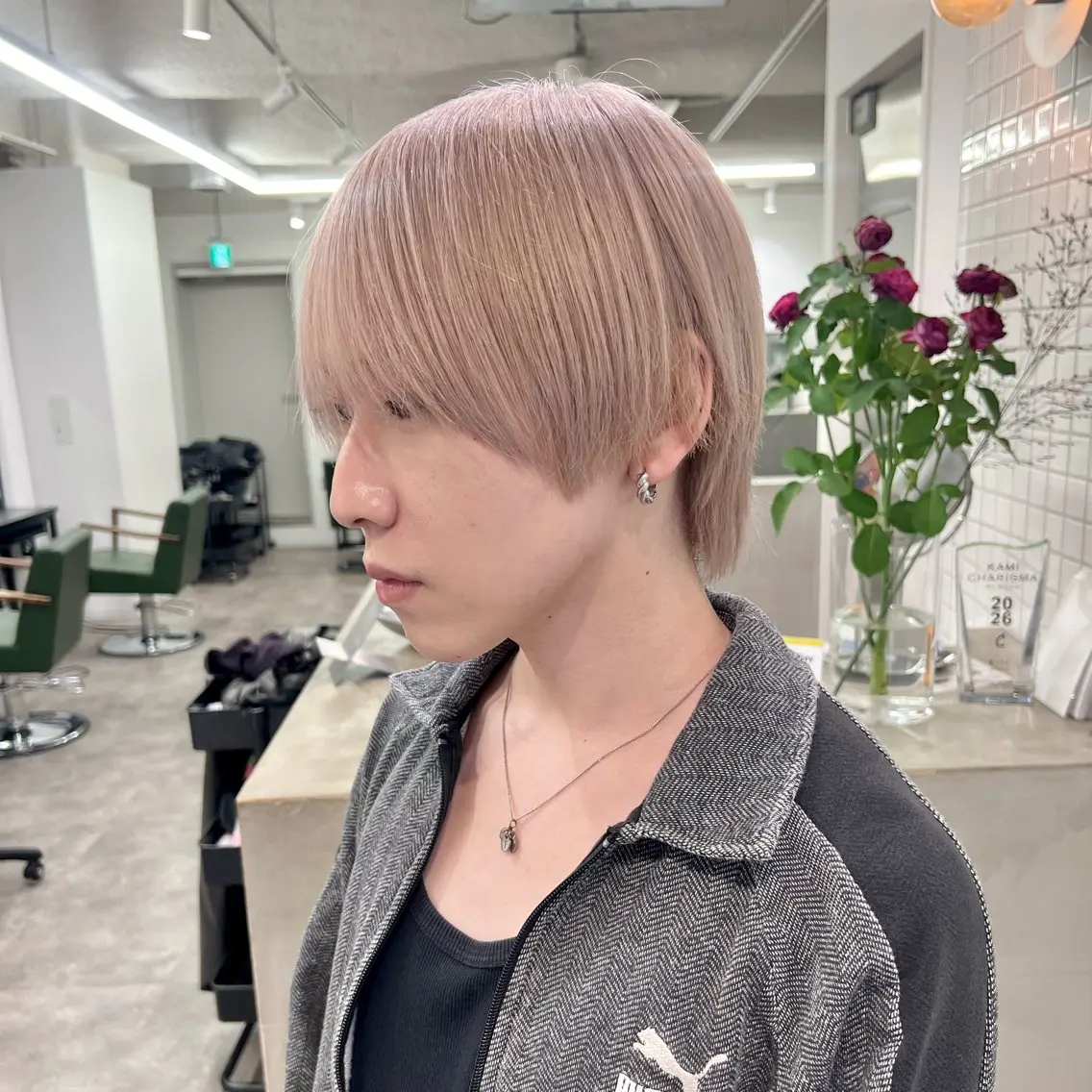 【メンズ限定】リタッチ+カラーの写真