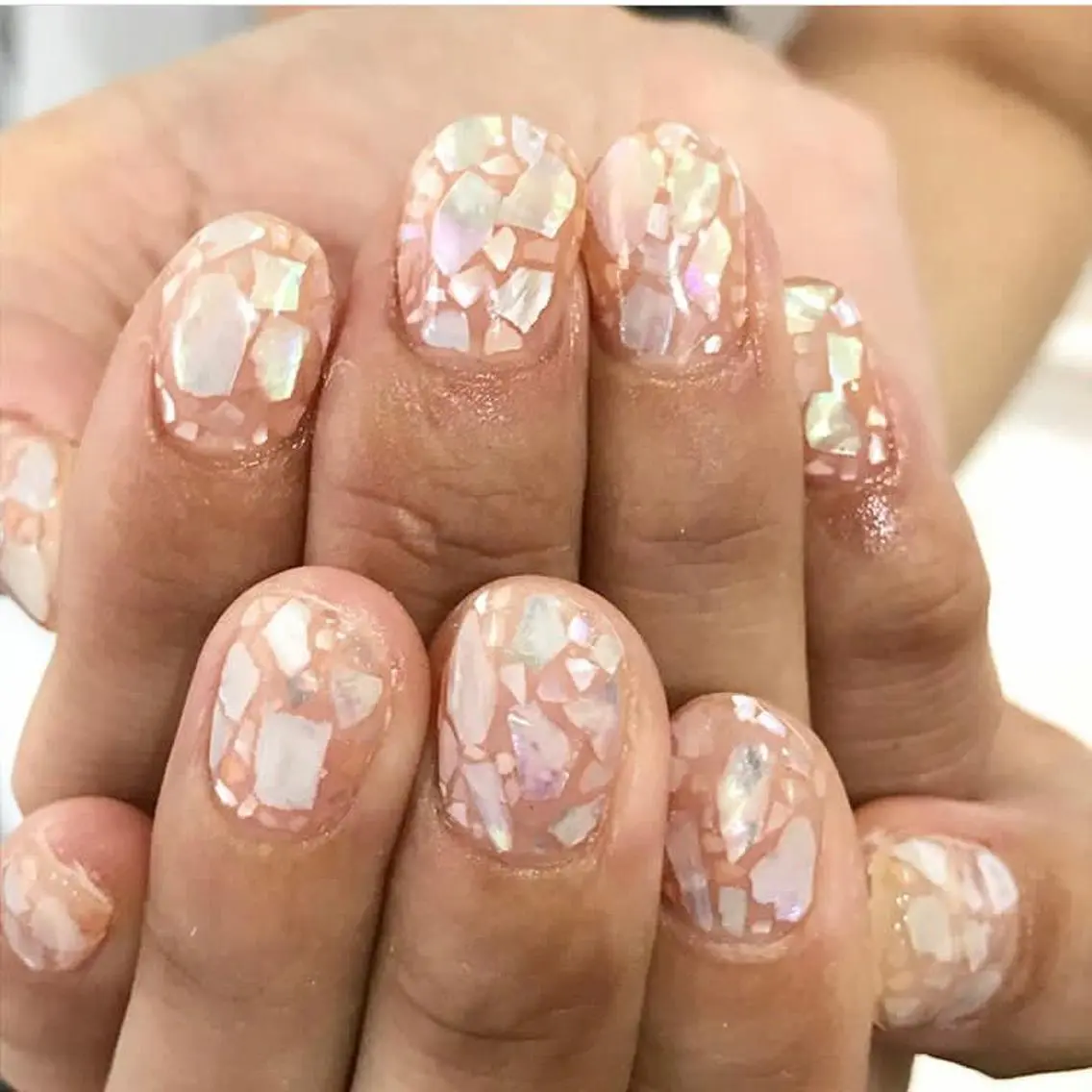 ネイル ジェルネイル 渋谷/チップ長さ出し 👑アプレgel-xのネイルデザイン