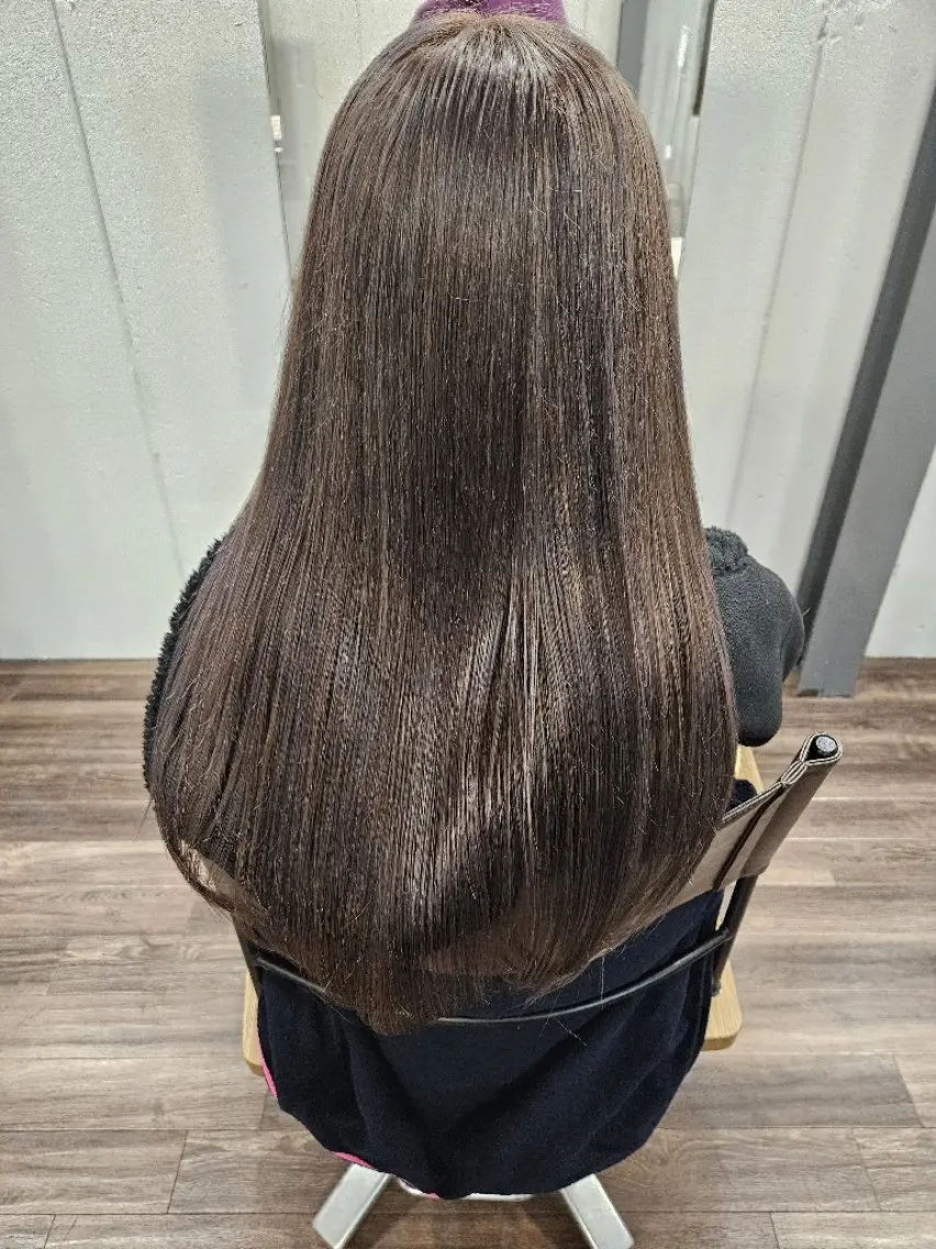 ロング カラー ブリーチ カット ヘアカラー トリートメント terra✂️川嶋 大輔のヘアスタイル