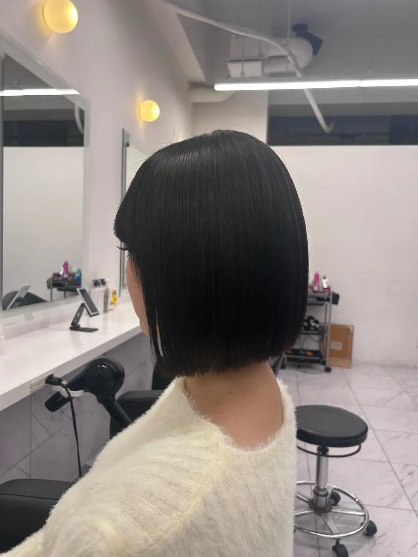 ショート カラー パーマ ヘアアレンジ メンズ キッズ ブリーチなしカラー/ ブラウン/レイヤーのヘアスタイル