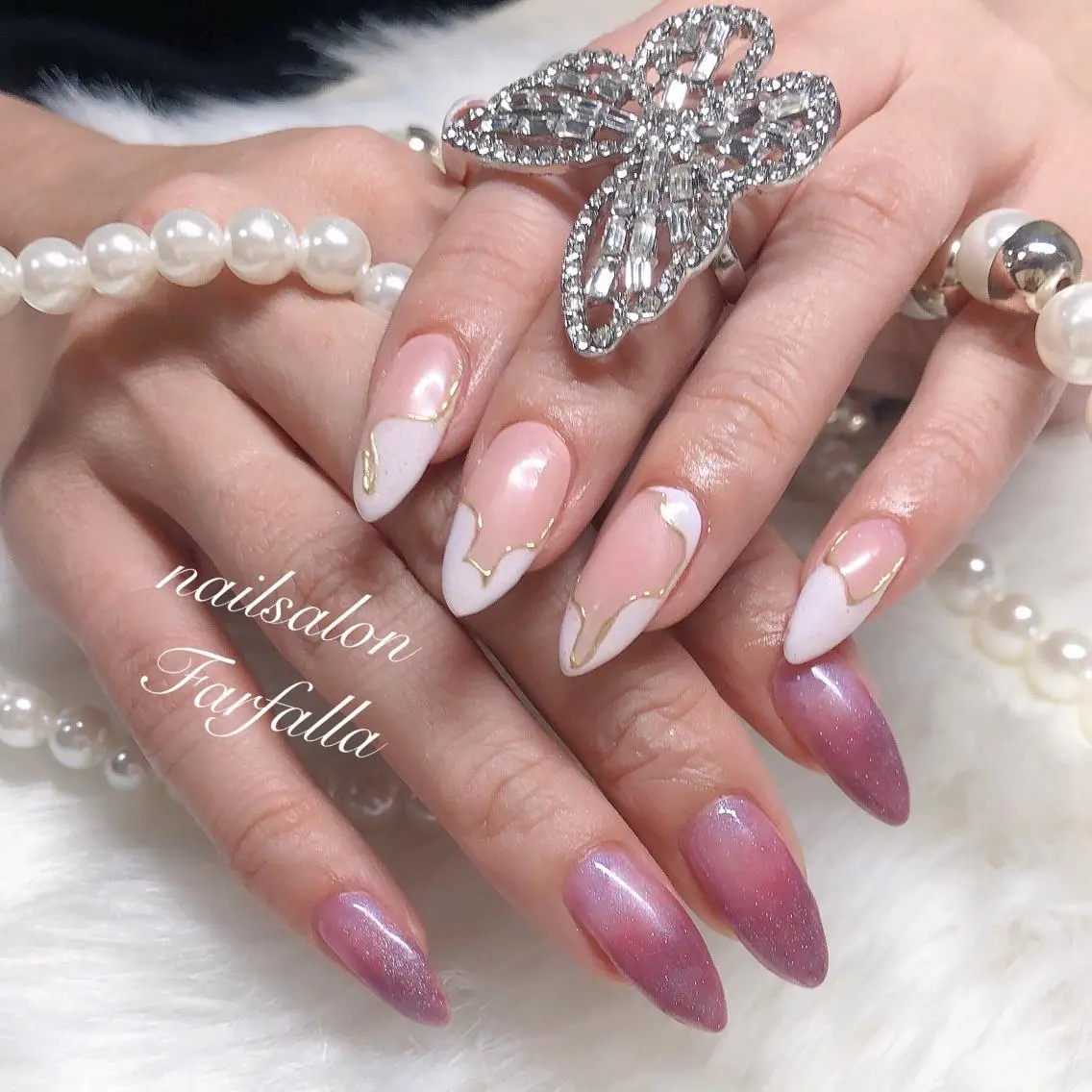 ネイル Farfalla Kieのネイルデザイン