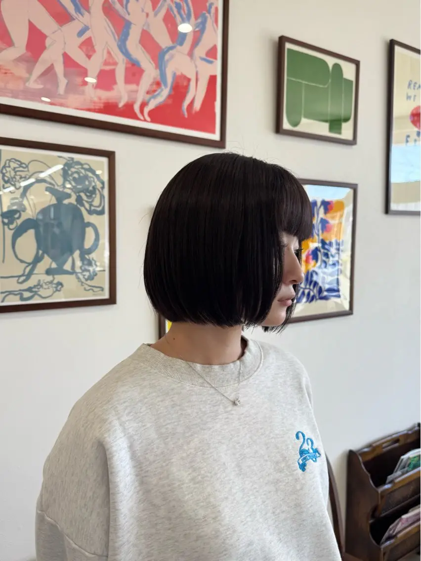 ショート カット ヘアカラー 作野 凌都のヘアスタイル