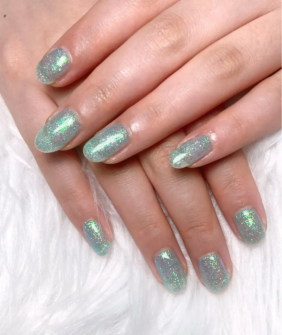 💅うる艶ワンカラー / ラメグラ💅✨（オフ込み）フィルイン施術の写真