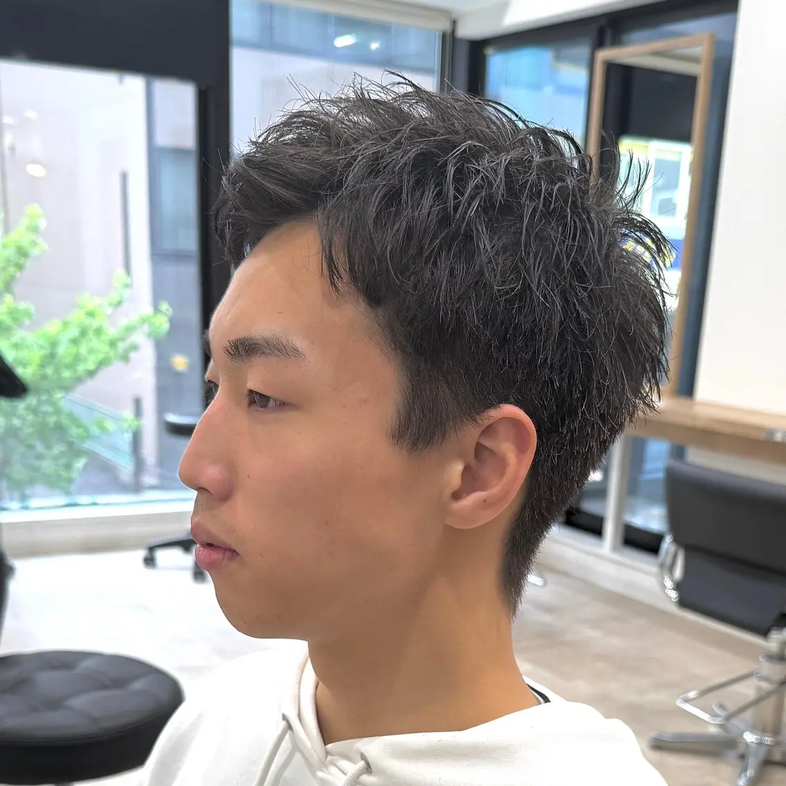 ショート メンズ スパイキーショート ショートヘア カット 🌊波巻き特化/ 毛流れ/翔平🌊のヘアスタイル