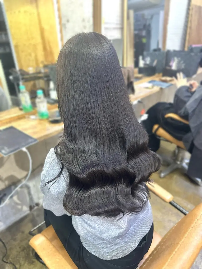 ロング カラー ︎︎カイ ミズキ 🎀のヘアスタイル