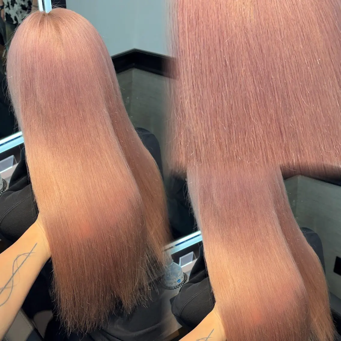 ロング カラー ヘアアレンジ ヘアカラー トリートメント 透明感カラー/推しカ ラー☁️JURAのヘアスタイル