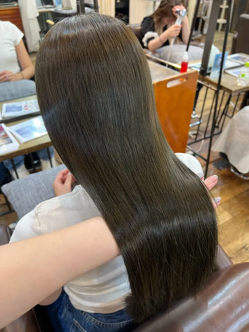 ロング ヘアカラー トリートメント るあ/カラー /トリートメント🫧のヘアスタイル