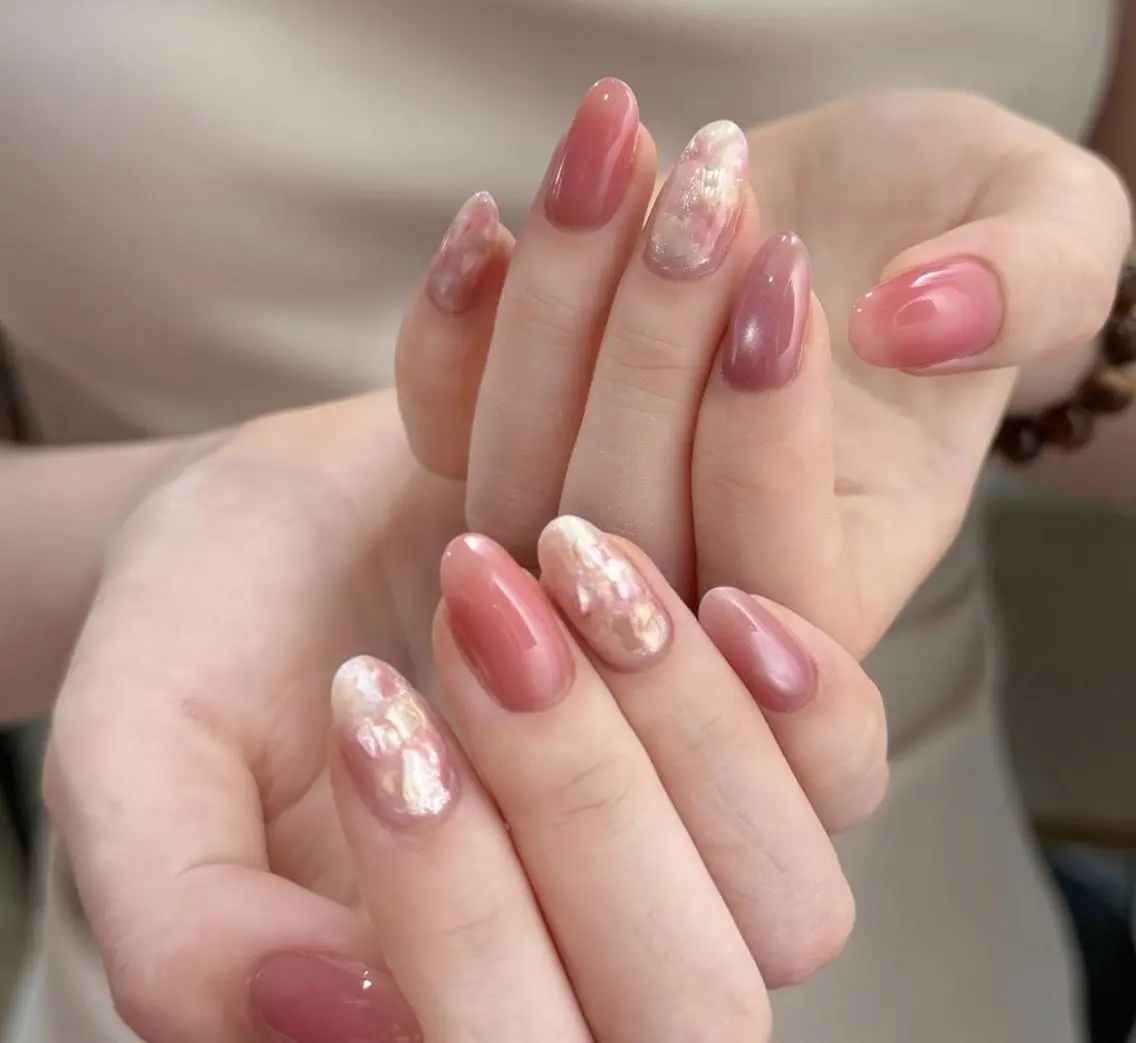 ネイル ハンドネイル 🎀 KiKi_nailのネイルデザイン