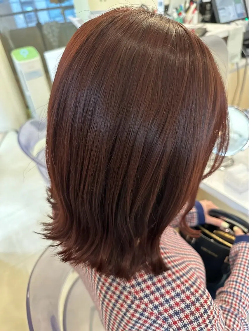 カラー ブラウンカラー ピンクカラー emu🤍𐙚 Miyuのヘアスタイル