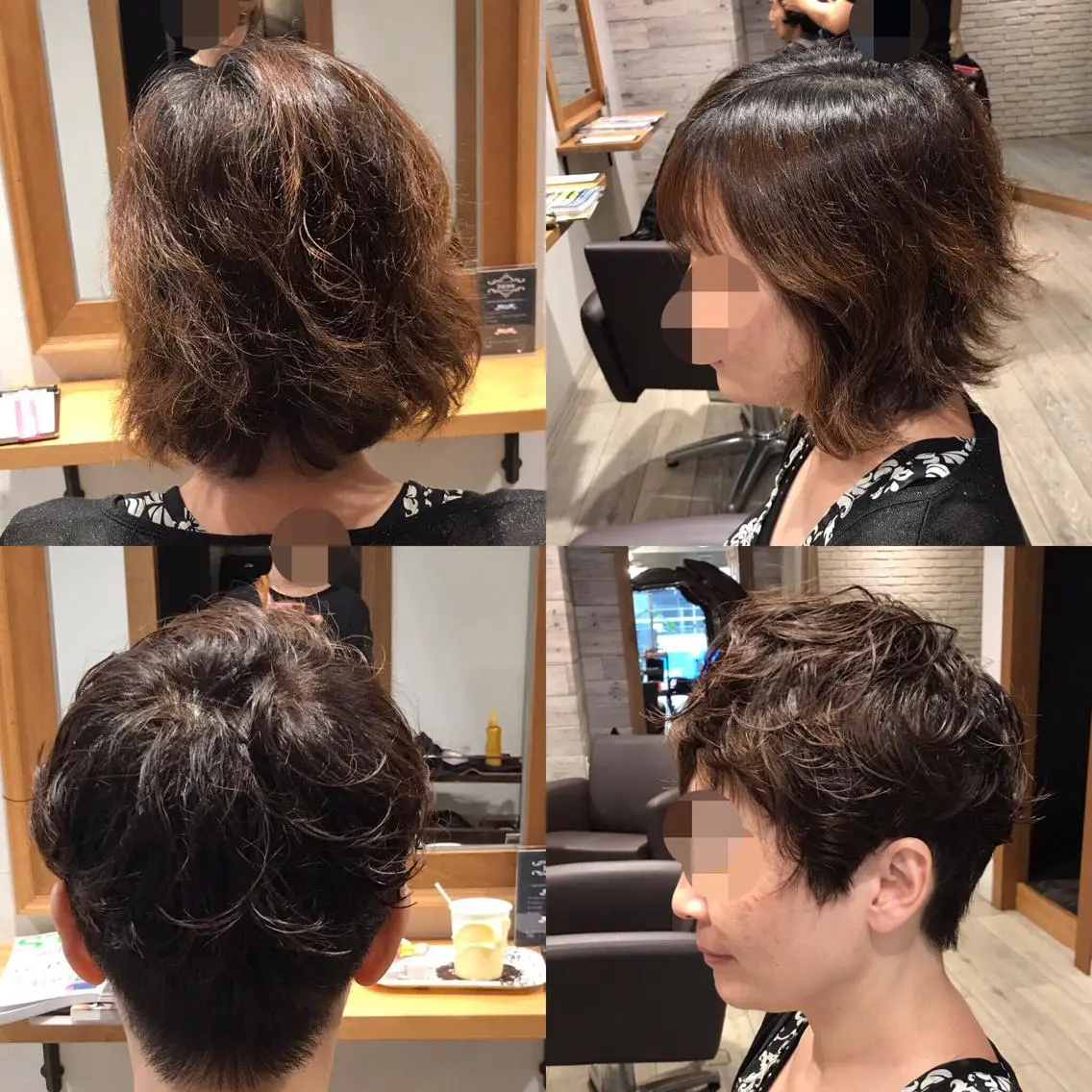 ショート カラー パーマ トリートメント TELA HAIR 幕張本郷店 千尋のヘアスタイル