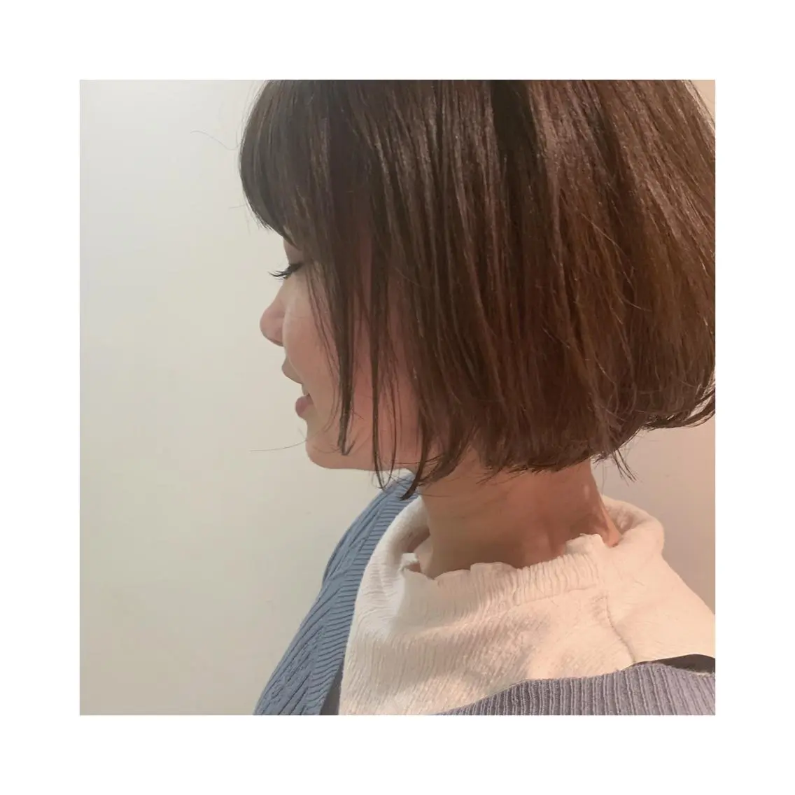 ショート カラー 銀座🤍ボブ/ ミディアム/佐野夢美のヘアスタイル