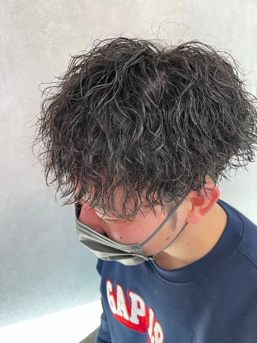 1日3名様限定🔥 メンズカット+ツイストスパイラルパーマの写真
