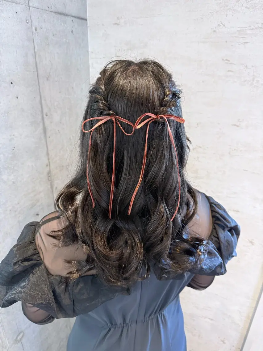 ヘアアレンジ ヘアセット 🎀ヘアセット/艶髪 /はやしほのか🎀のヘアスタイル