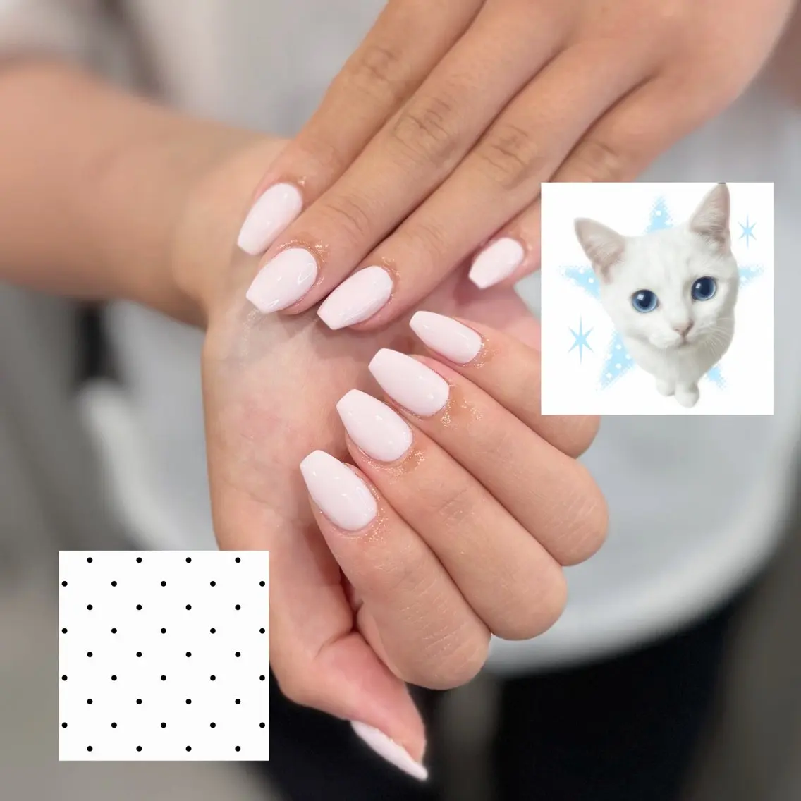 ネイル ハンドネイル yui 🐈‍⬛🎀のネイルデザイン