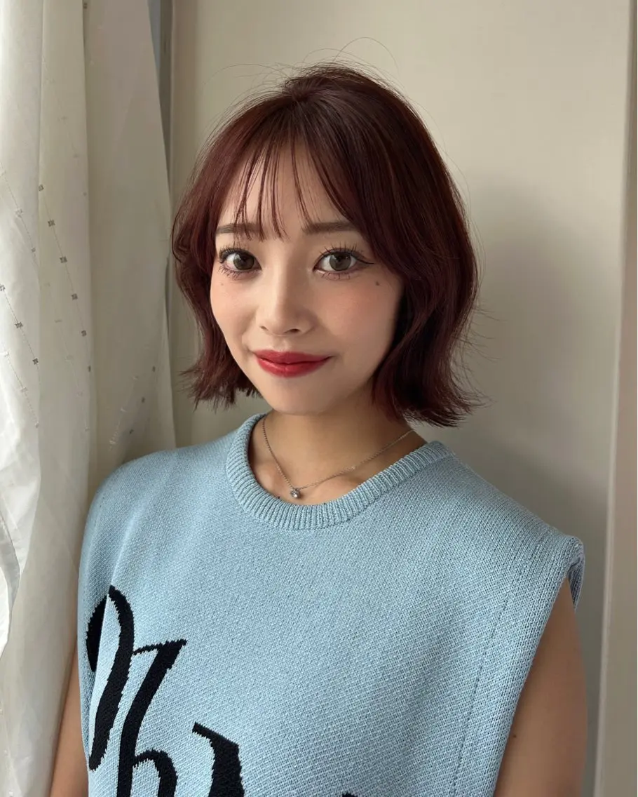 【おすすめ】🫧透明感カラー+ヘアケア付き🌿 ܸロング料金 ¥1100~の写真