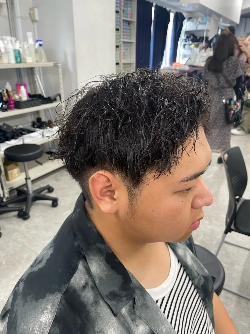 メンズ カット ヘアカラー パーマ トリートメント メンズ特化美容師 💠チナツのヘアスタイル