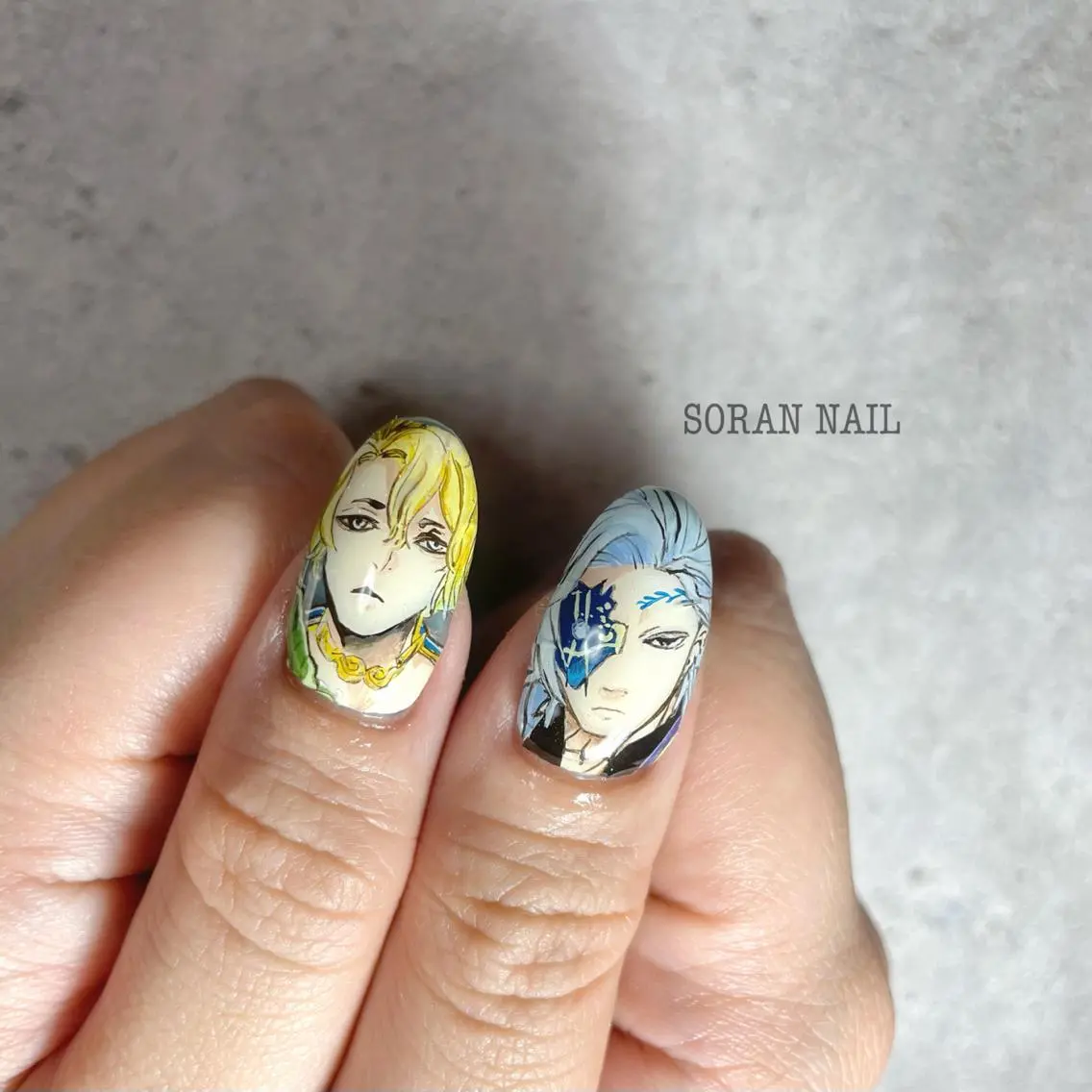 ハンドネイル フットネイル soran nailのネイルデザイン