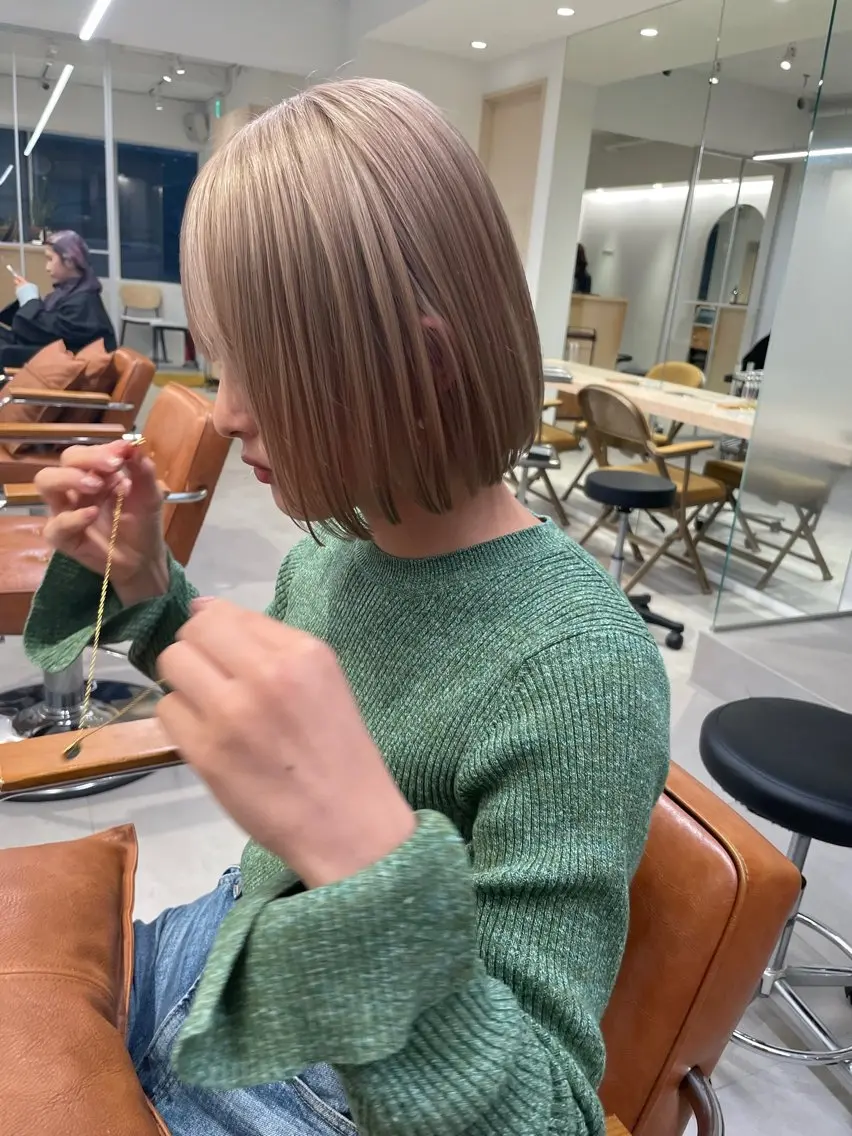 カット＋ダブルカラー＋Aujua クイックトリートメントの写真