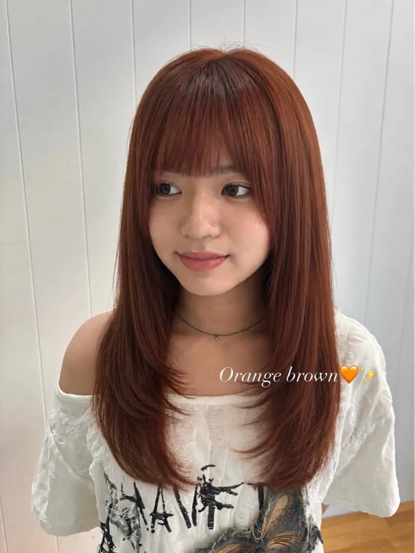 カラー ヘアカラー Hana 🩰のヘアスタイル