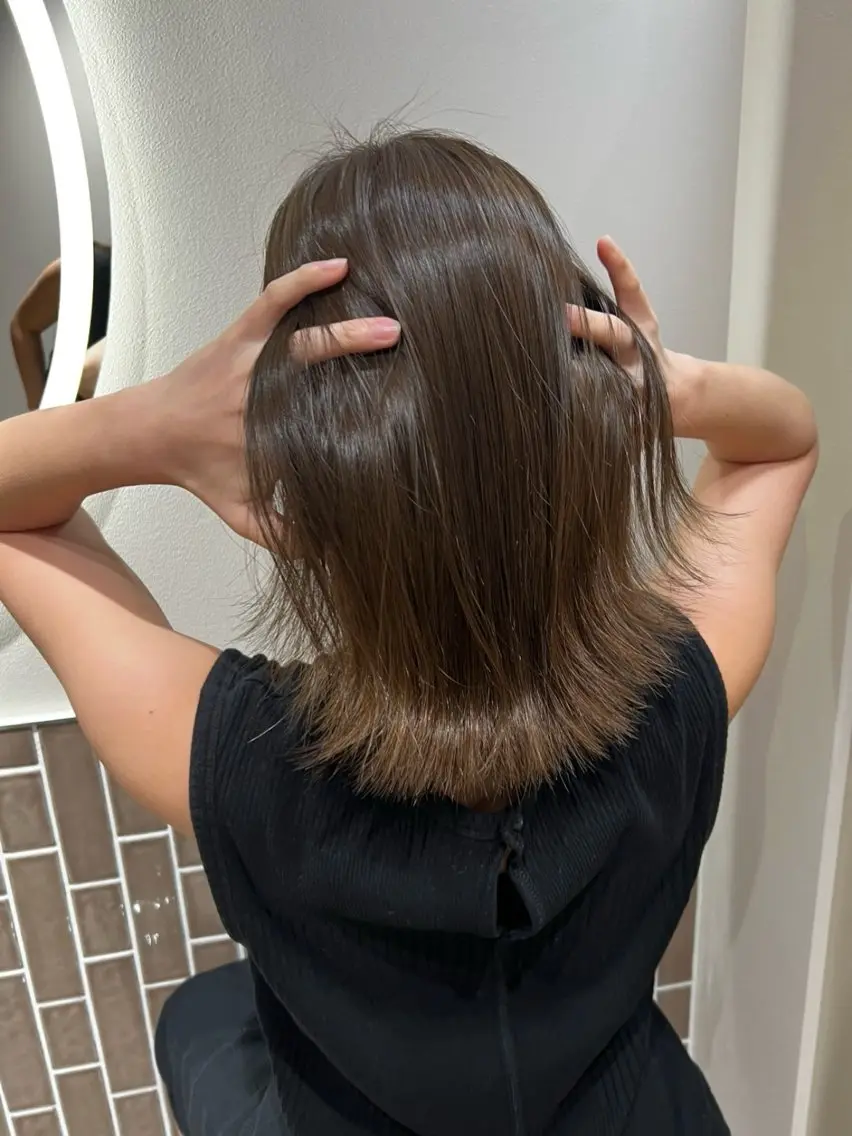 【ケア癒し】💇🏼‍♀️🫧✨似合わせカット＋トステアウォータートリートメントの写真