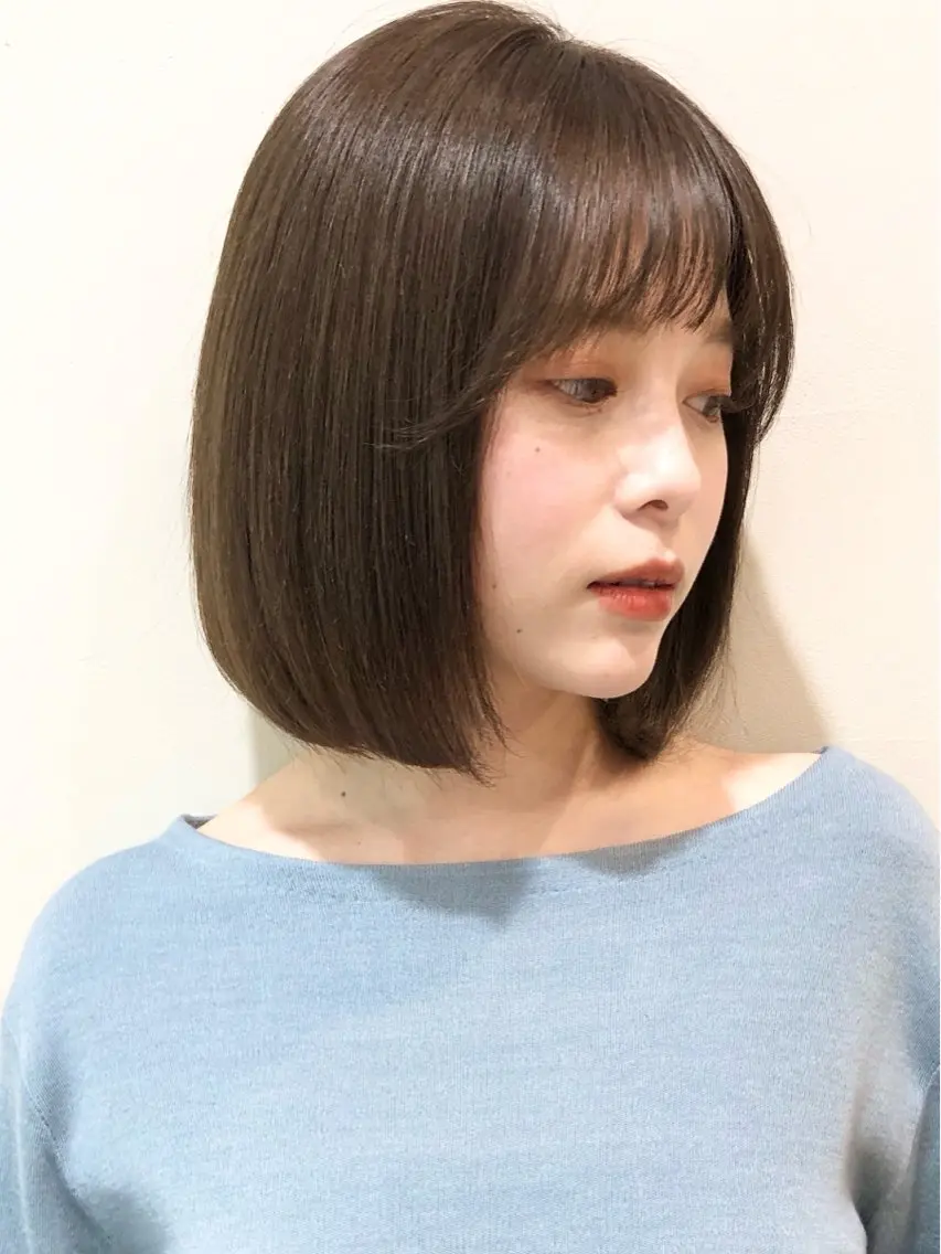ミディアム 🍀ショートカット 表参道　櫻井🍀のヘアスタイル