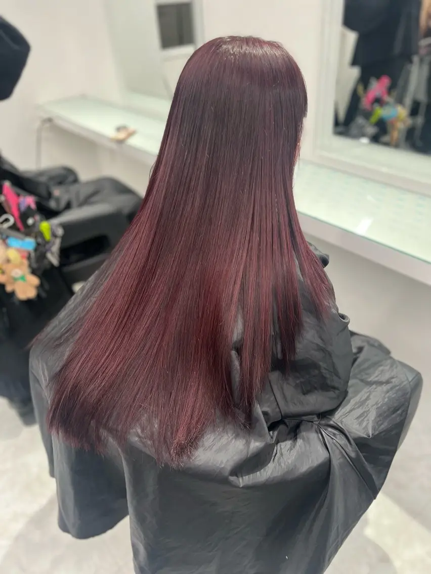 カラー カット ヘアカラー トリートメント ブリーチなし透明感 💗RYOTAのヘアスタイル