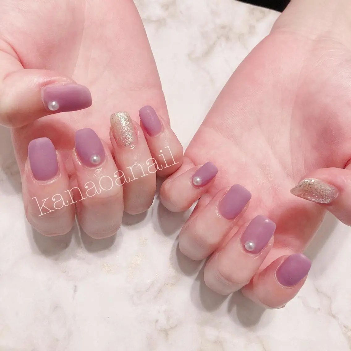 ネイル 地爪育成💅 kanaoanailのネイルデザイン