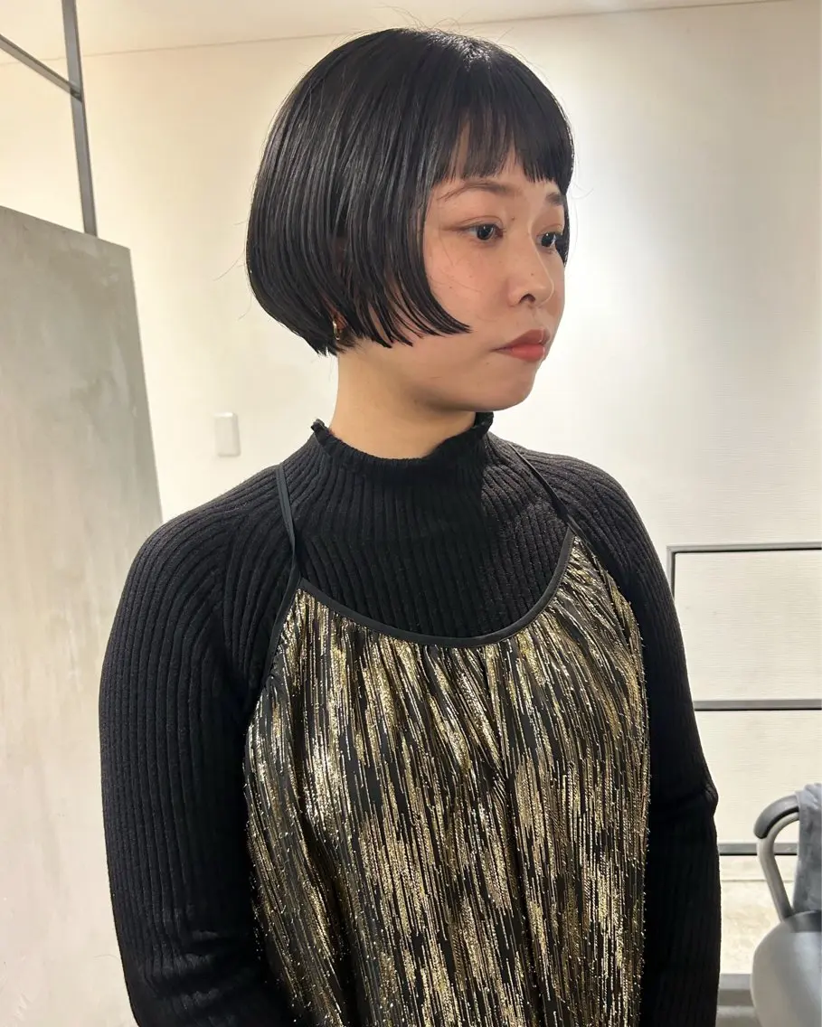 ショート カラー カット ヘアカラー トリートメント 村上雅人 ナチュラルモードのヘアスタイル