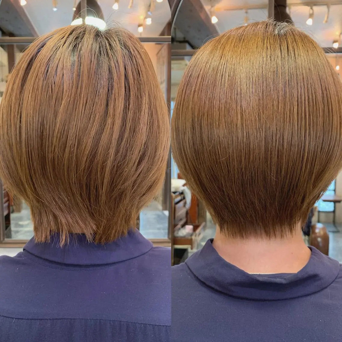 ショート メンズ/パーマ /レディース髪質改善のヘアスタイル