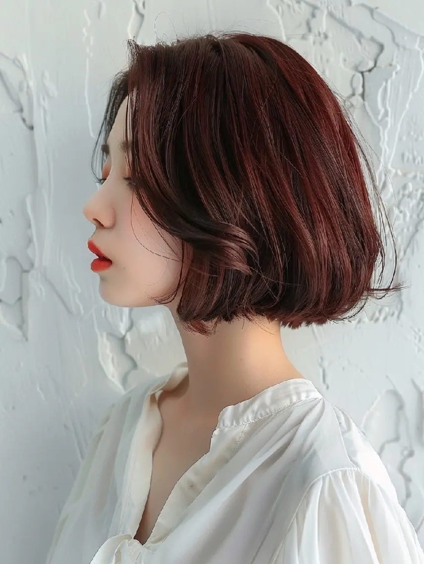 ショート 束感まつぱ🫧 なつき🫧のヘアスタイル
