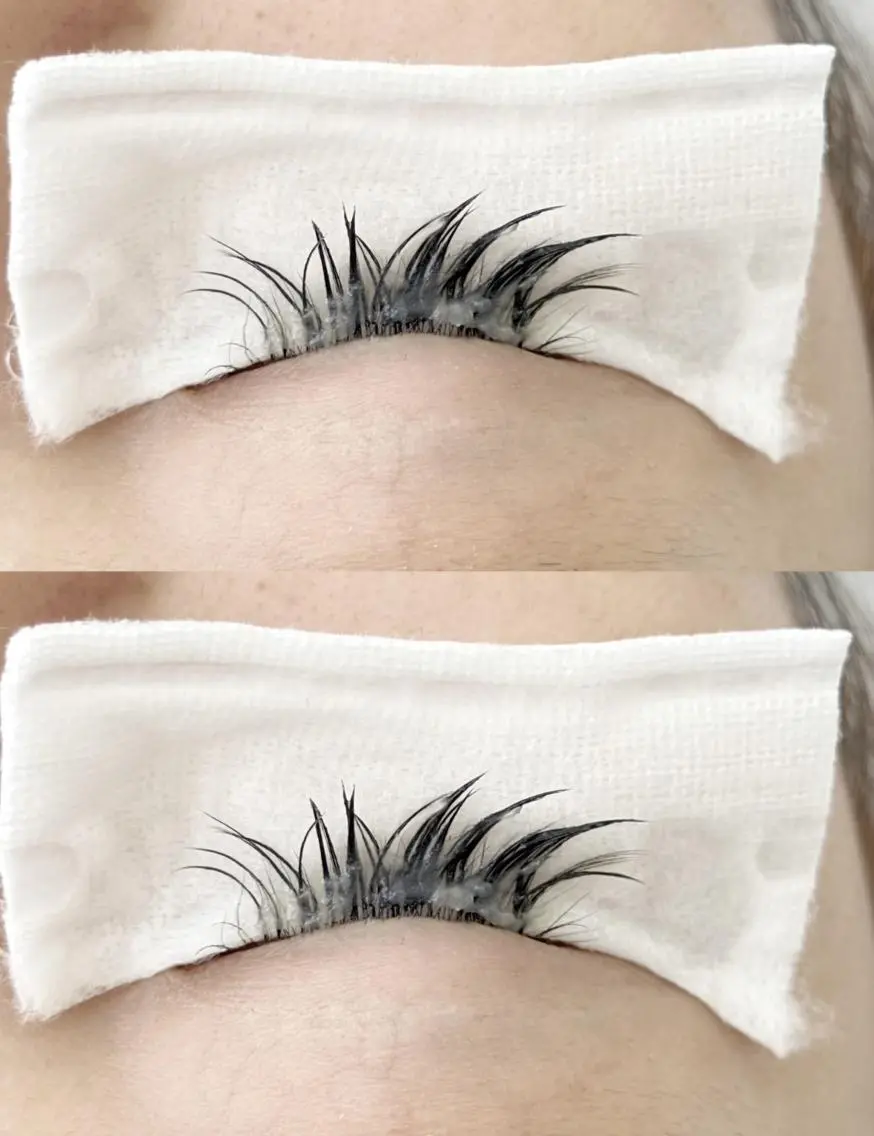 マツエクのオフのみの写真