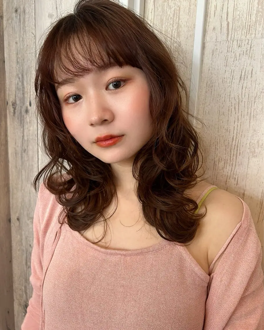 ミディアム 髪質改善/イルミナ /ショート/林美里のヘアスタイル