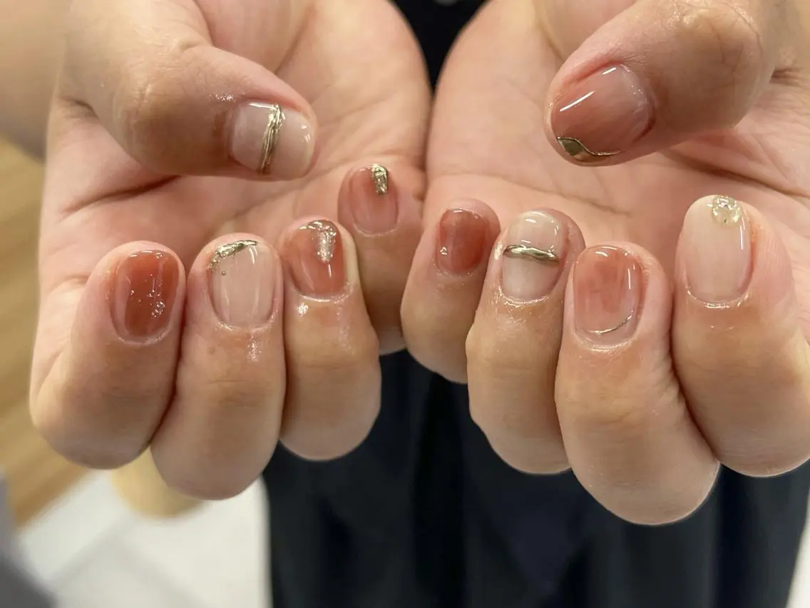 ネイル 持ち込み ハンドネイル ベターネイル 浅草橋のネイルデザイン