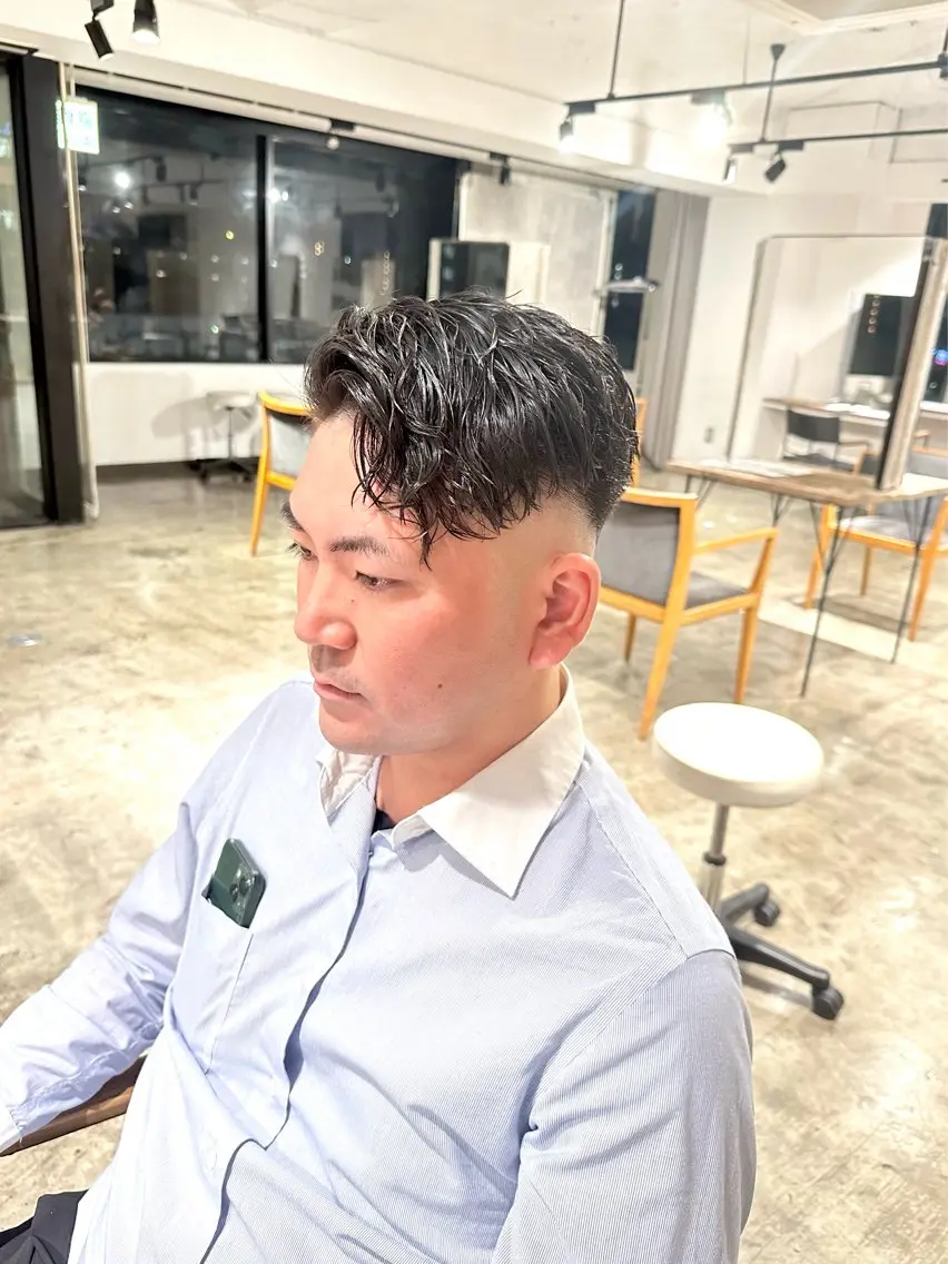 メンズ フェードカット スキンフェード カット 骨格補正施術/メンズ 専門美容師/YUYAのヘアスタイル