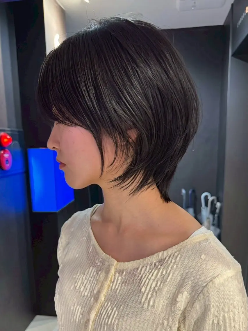ショート カラー fifth原宿 宮部蓮のヘアスタイル