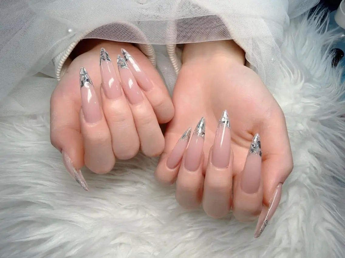 ネイル オーロラネイル チークネイル フットネイル ジェルネイル 韓国ネイル ハンドネイル neco H.babynailのネイルデザイン
