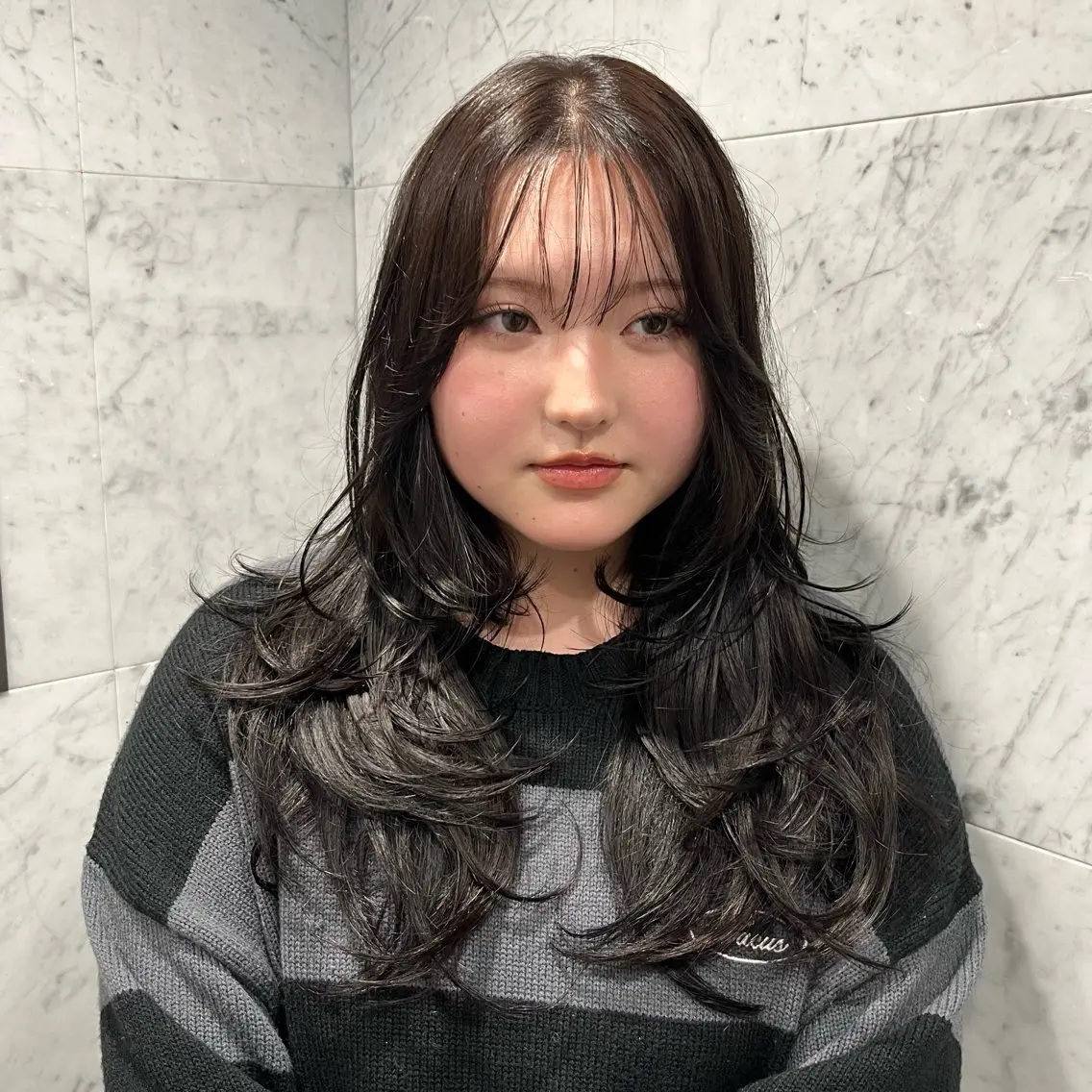 セミロング レイヤーカット カット トリートメント 🦋レイヤー職人 猪瀬玲奈🦋のヘアスタイル