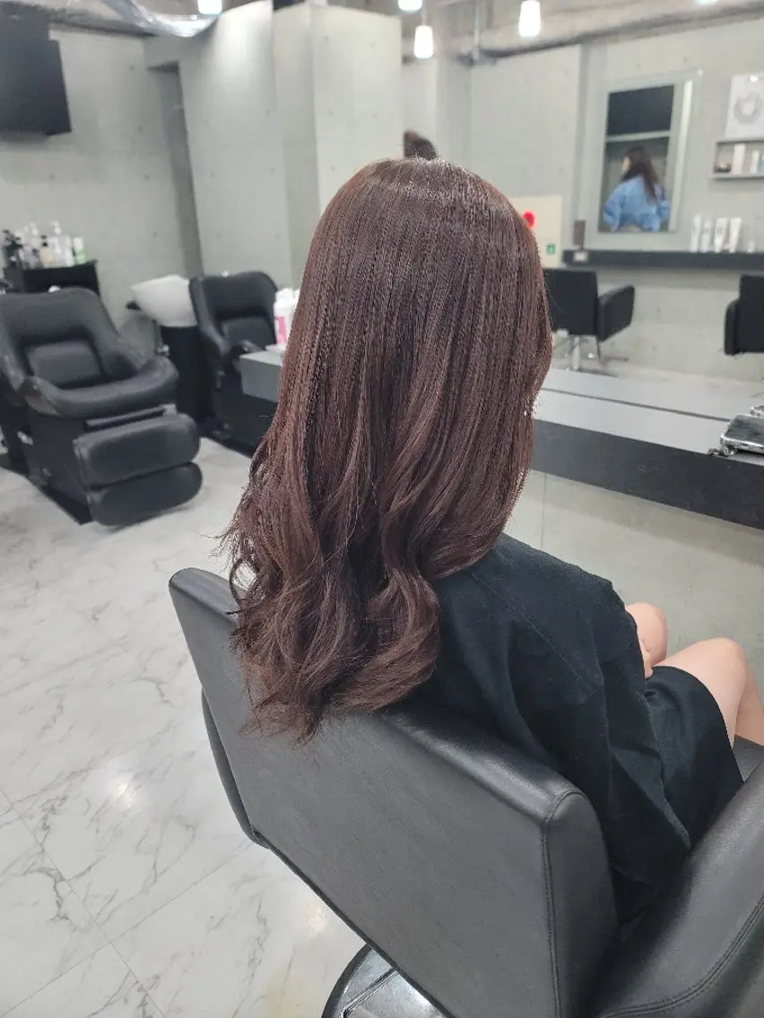 ロング カラー ヘアアレンジ ❇️安達 優心❇️ レイヤー/艶髪特化のヘアスタイル