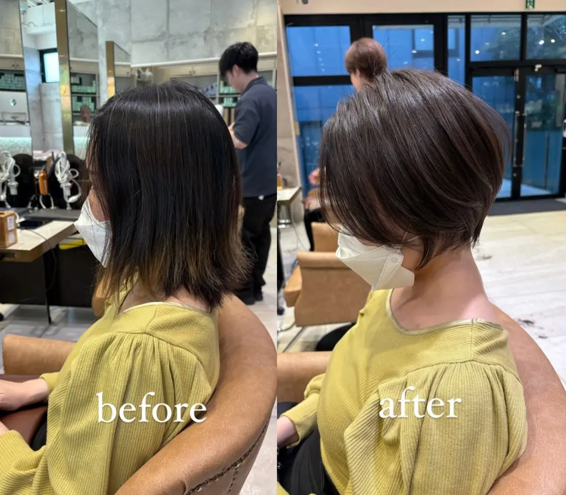 ショート カラー かなる 🐾のヘアスタイル