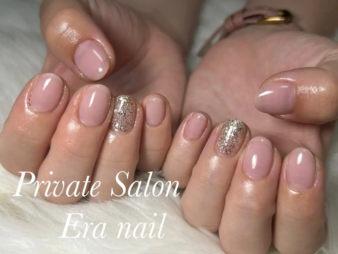 ネイル ワンカラーネイル ハンドネイル Era nailのネイルデザイン