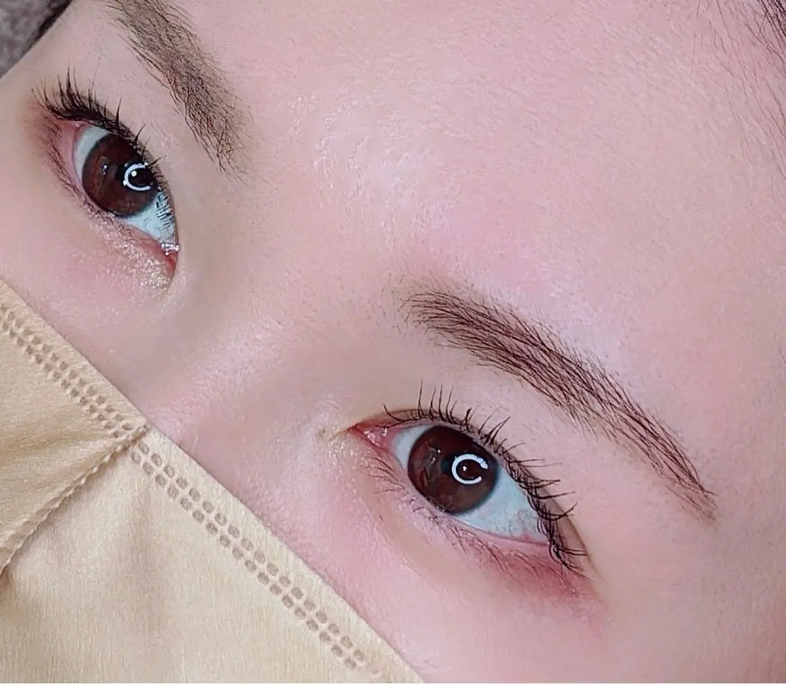 【◻️ご新規様限定◻️】(上)まつ毛パーマ+眉ワックス✨の写真